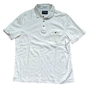 Men’s Carlyle Luxe Interlock Polo. Jachs New York. Size XL.